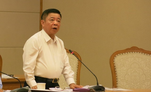 Ông Võ Kim Cự phát biểu tại tại hội nghị.