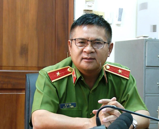 Thiếu tướng Hồ Sỹ Tiến: "Hai đối tượng gây án tại Huế và Trà Vinh đều có đặc điểm chung là do cá độ bóng đá bị thua nên đi cướp