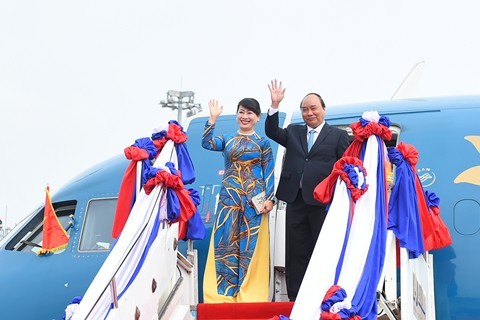 Thủ tướng Nguyễn Xuân Phúc và Phu nhân. Ảnh: VGP