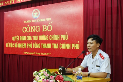 Phó Tổng Thanh tra Chính Phủ Bùi Ngọc Lam - Ảnh: TTCP