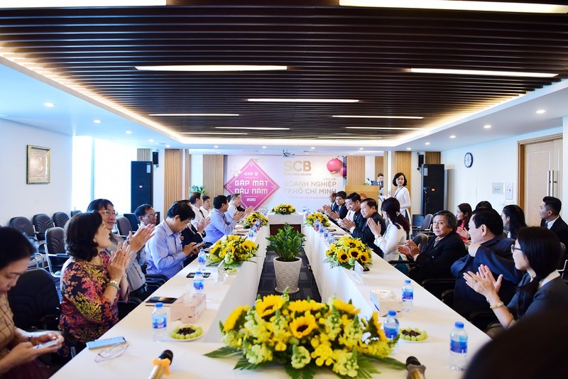  SCB và Hiệp hội Doanh nghiệp TP.HCM đã có buổi gặp gỡ đầu Xuân Canh Tý.