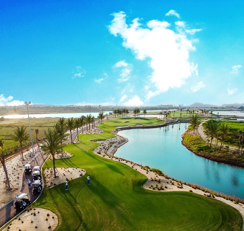 Sân Nicklaus Course tại BRG Đà Nẵng Golf Resort.