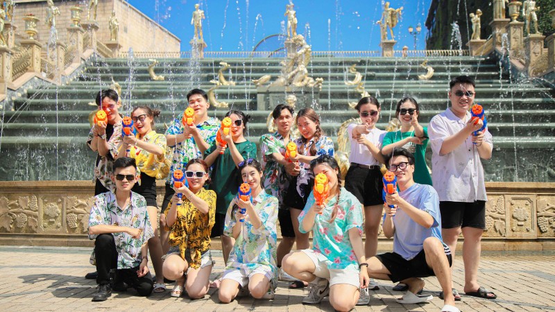 Lần đầu tiên diễn ra tại Sun World Ba Na Hills, Happy Songkran kéo dài từ 10/04/2023 - 04/05/2023