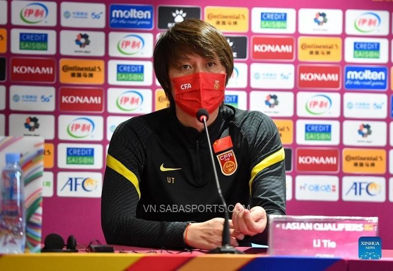 Sau 2 năm nắm đội tuyển, Li Tie được cho đã có nguyện vọng xin từ chức huấn luyện viên trưởng của đội tuyển bóng đá quốc gia Trung Quốc. Ảnh CFA
