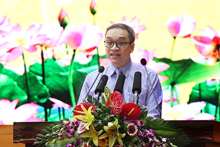 Thứ trưởng Bộ TT&TT Phan Tâm phát biểu tại Hội nghị