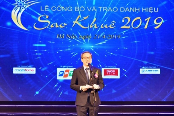 Thứ trưởng Bộ TT&TT Phan Tâm phát biểu tại Lễ 
