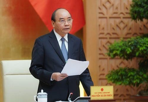 Thủ tướng Nguyễn Xuân Phúc chủ trì họp trực tuyến