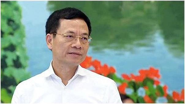 Bộ trưởng Bộ TT&TT Nguyễn Mạnh Hùng (ảnh: MIC)