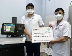 Fujfilm trao tặng bệnh viện Nhiệt đới TP HCM giải pháp Trí tuệ nhân tạo phổi.