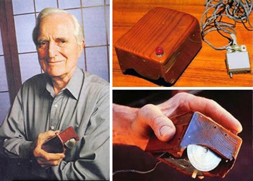 Douglas Engelbart, một kĩ sư người Mỹ đã nộp một sáng chế mà sau này được coi là con chuột máy tính đầu tiên trên thế giới