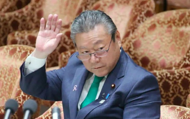 Bộ trưởng An ninh mạng Nhật Bản Yoshitaka Sakurada. ẢNH: AFP