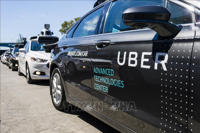 Dịch vụ đi xe chung Uber của Mỹ đang đặt mục tiêu vươn xa hơn và trở thành "Amazon của ngành giao thông vận tải". Ảnh minh họa: AFP/TTXVN