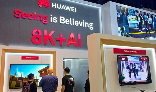 Huawei liệu có thành công với chiến lược sản xuất TV 8K 5G đầu tiên thế giới? ẢNH: TECHSPOT