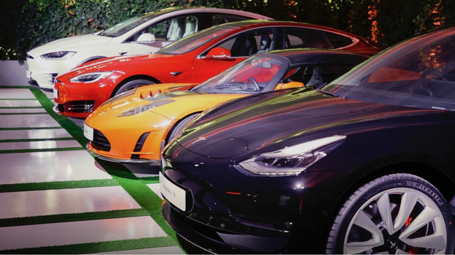Ô tô của Tesla rất được ưa chuộng tại Trung Quốc