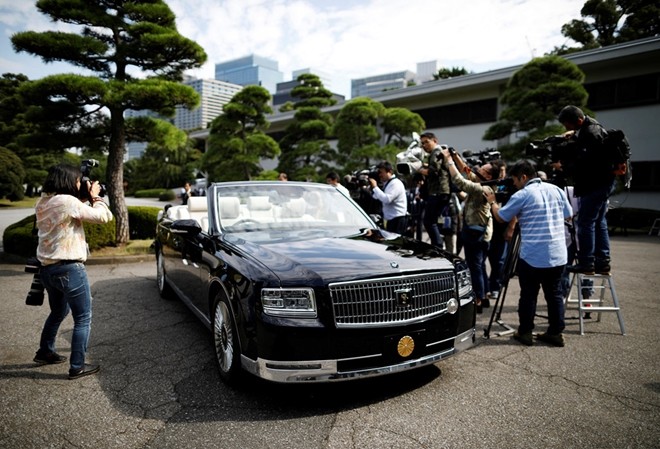 Chiếc limousine đặc biệt sẽ được dùng trong lễ đăng cơ của Nhật hoàng Naruhito