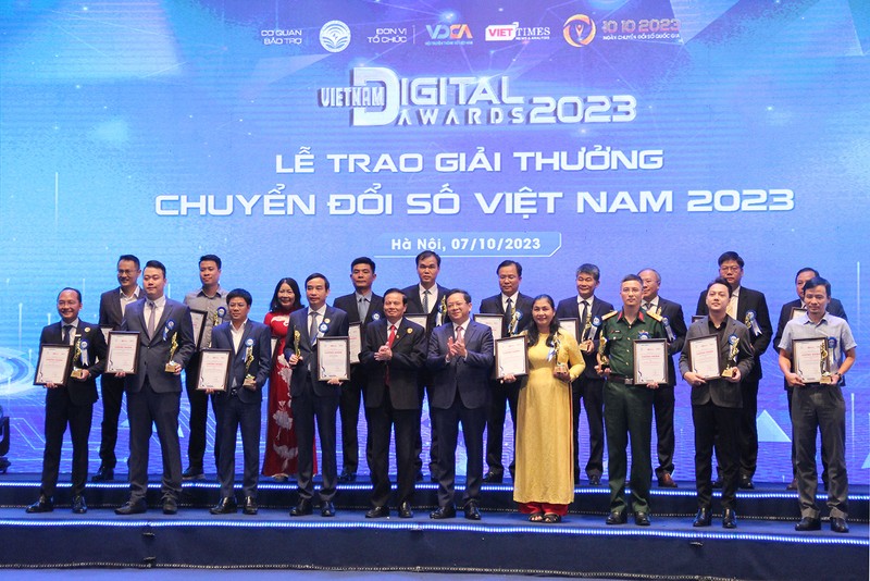 Lễ trao giải thưởng Chuyển đổi số Việt Nam - Vietnam Digital Awards 2023