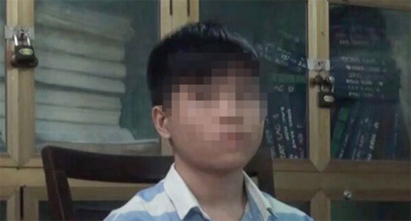 Thủ phạm tấn công website Tân Sơn Nhất mới 15 tuổi (ảnh: CAND)