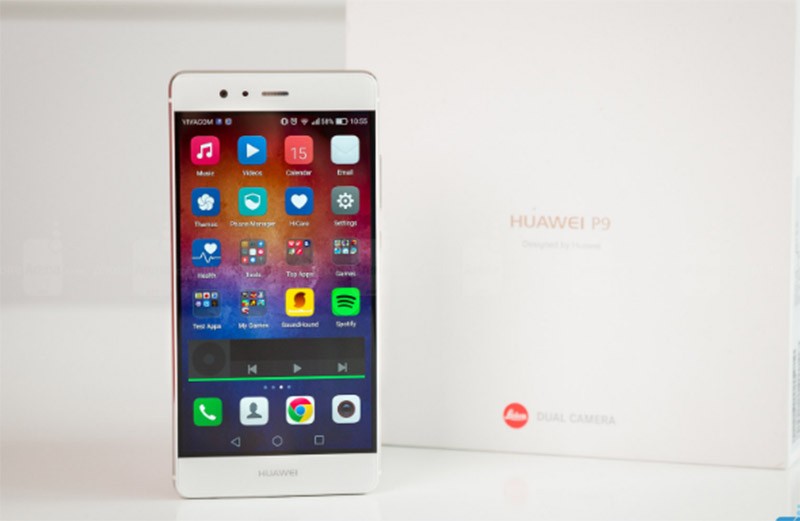 Huawei P9 là smartphone cao cấp với nhiều tính năng có thể cạnh tranh với smartphone của Samsung 