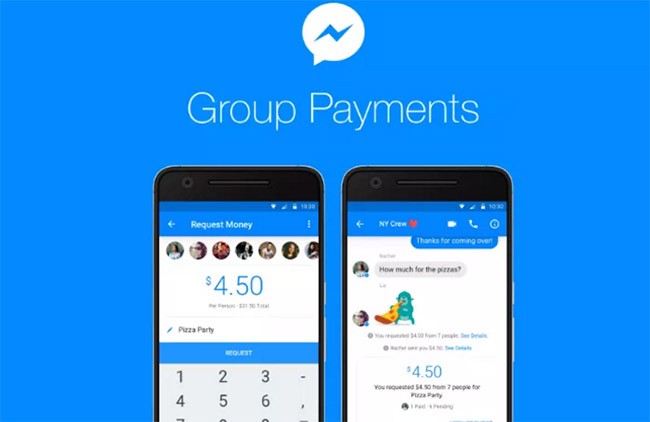 Người dùng Messenger có thể chuyển tiền theo nhóm
