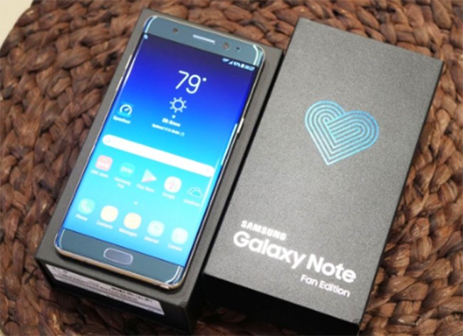 Galaxy Note 7 FE (ảnh: YouTube)