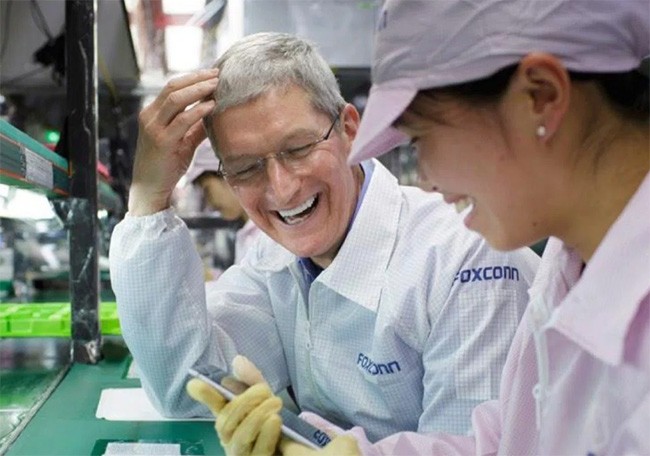 Foxconn là nhà sản xuất iPhone X cho Apple (ảnh: 9to5Mac)