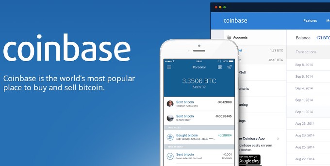 ứng dụng Coinbase (ảnh: Phone Arena)