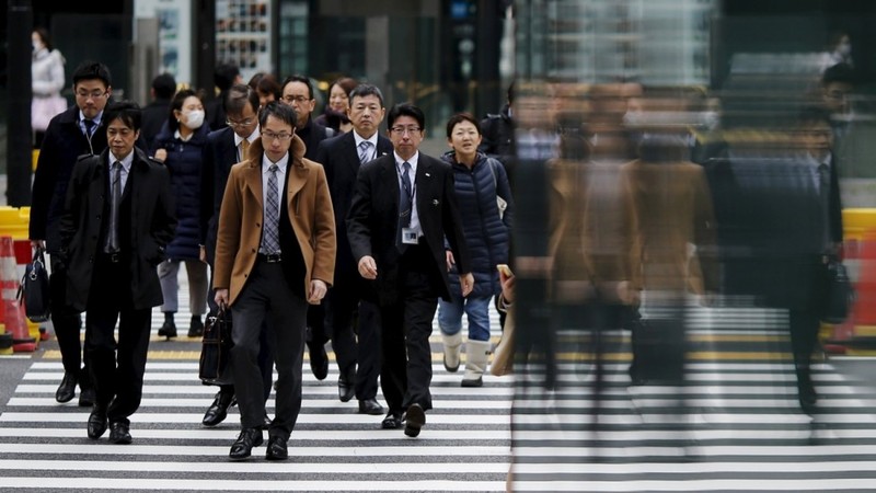 Là một xã hội công nghiệp, người lao động Nhật Bản chịu nhiều căng thẳng trong công việc và cuộc sống (ảnh: SCMP)