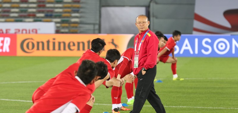 HLV Park đã có năm 2018 thành công trên cương vị HLV trưởng đội tuyển Việt Nam (ảnh: AFC)