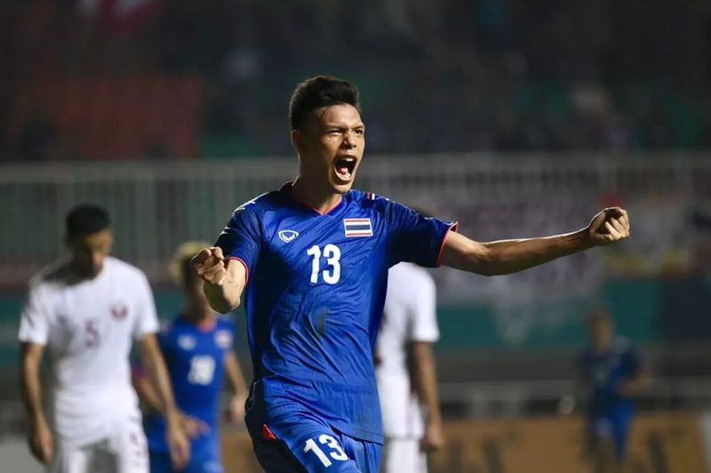 Supachai Jaided là một ngôi sao trẻ đang lên của bóng đá Thái Lan (ảnh: Fox Sport)