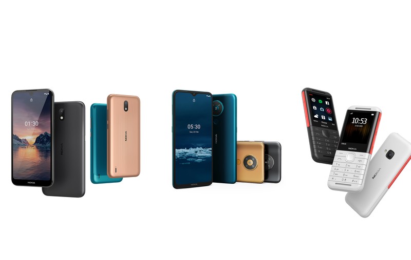 Một số mẫu điện thoại của Nokia