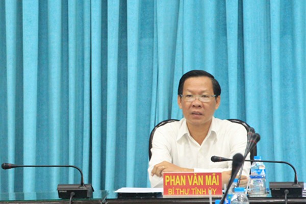 ông Phan Văn Mãi - Bí thư tỉnh ủy Bến Tre (Ảnh: MIC)
