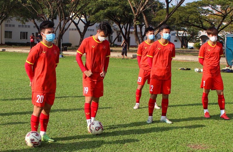 Nhiều cầu thủ U23 Việt Nam đang dương tính với Covid-19 (ảnh VFF)