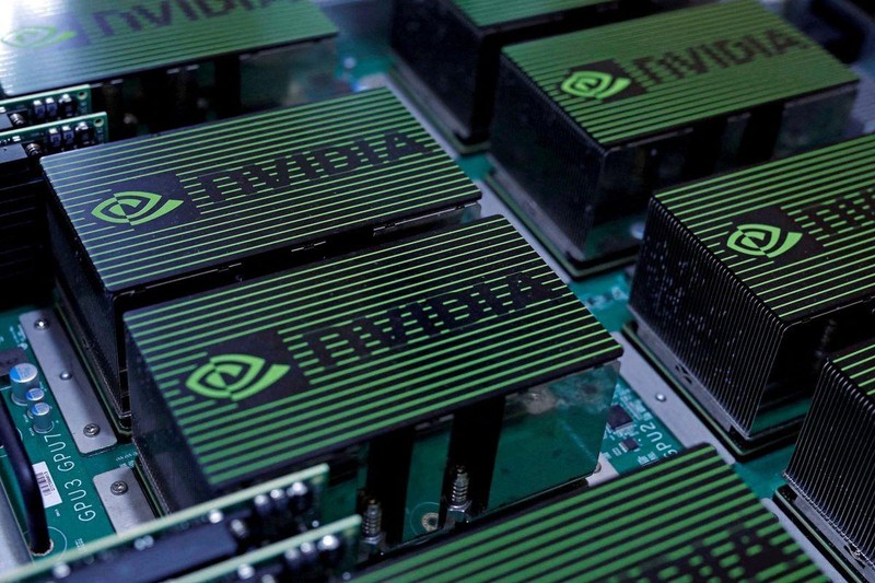 Nvidia là hãng thiết kế sản xuất chip hàng đầu thế giới (ảnh: Reuters)