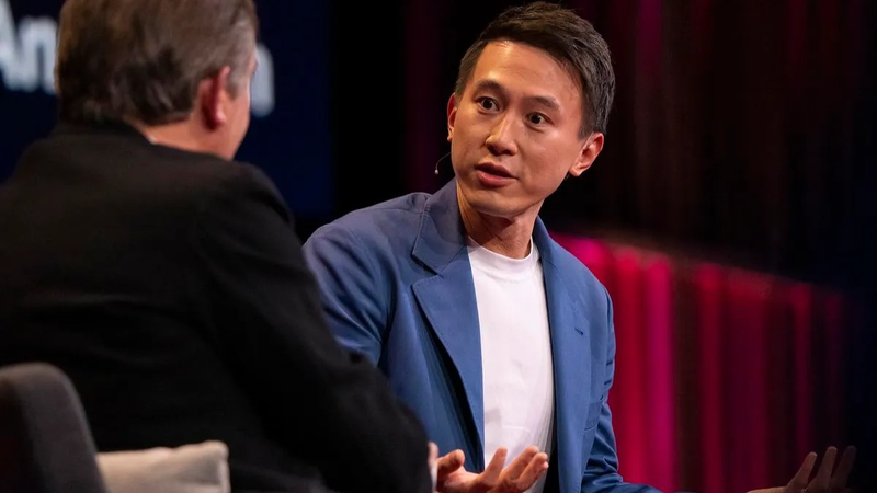 Ông Shou Zi Chew trả lời phỏng vấn tại hội thảo TED (ảnh: Observer)