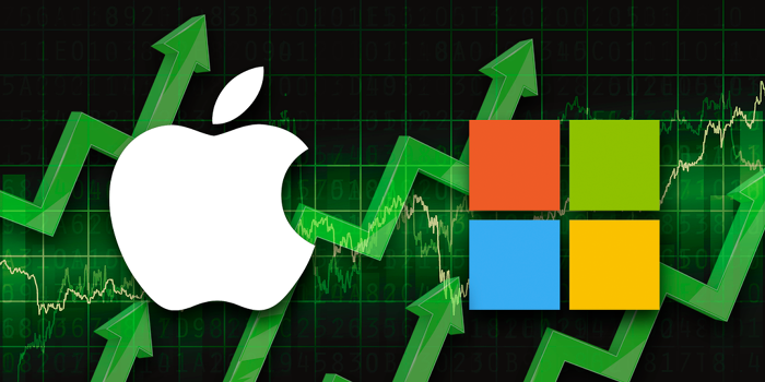 Microsoft sắp soán ngôi công ty giá trị nhất thế giới của Apple