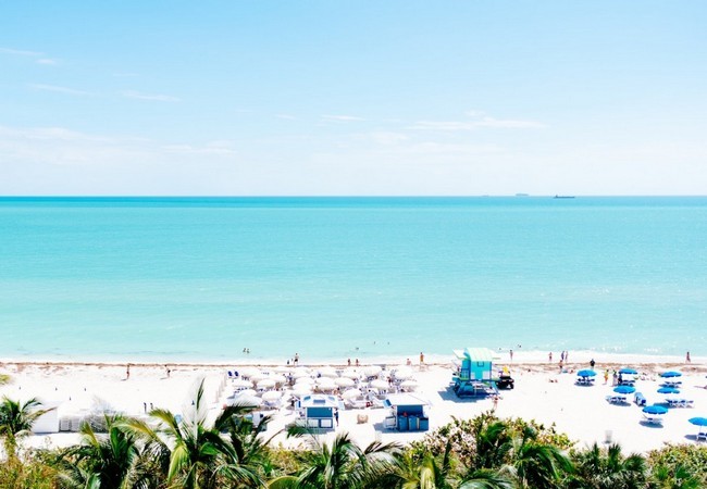 Miami nằm trong top 10 thành phố Mỹ đón lượng khách đến thăm lớn nhất (Ảnh Unsplash)