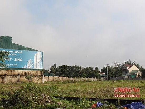 Dự án Bệnh viện Tai Mũi Họng miền Trung (đường Lê Nin) chậm triển khai.
