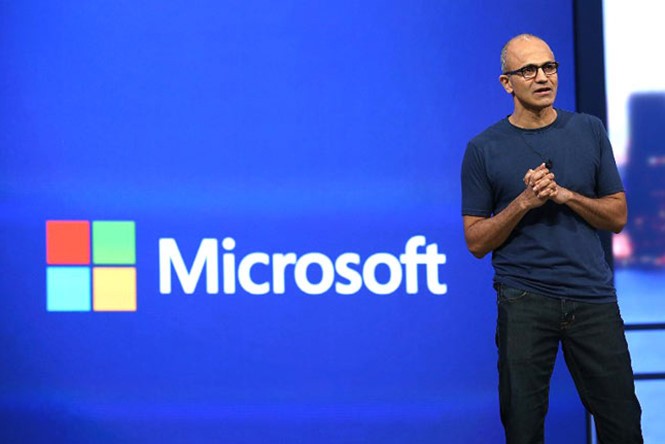 Người đứng đầu Microsoft đang vạch ra hướng đi lớn cho nền tảng bot và AI- (Ảnh: AFP).