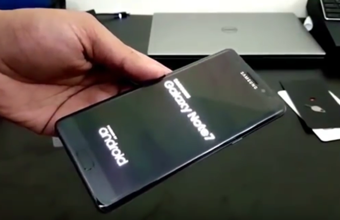 Galaxy Note7 nhái có giá chỉ 3 triệu đồng- (Ảnh chụp màn hình).