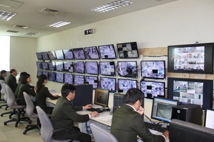 Hệ thống theo dõi kiểm soát an ninh, an toàn của sân bay Tân Sơn Nhất- (Ảnh: Báo giao thông).