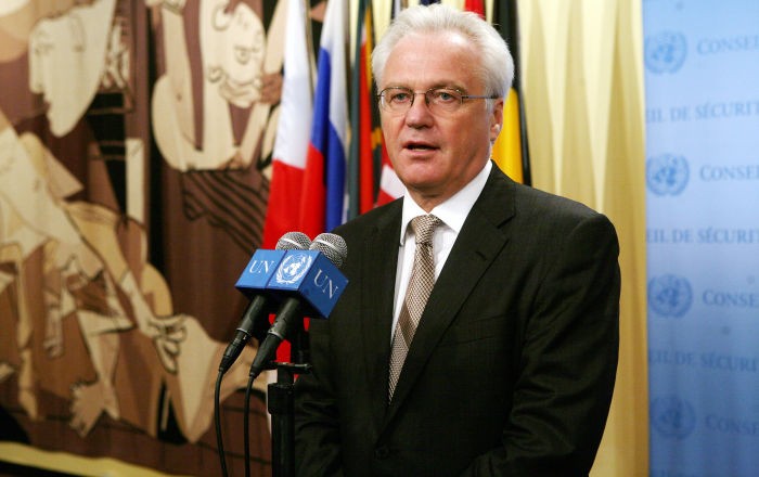 Đại sứ thường trực của Nga tại LHĐ, ông Vitaly Churkin.