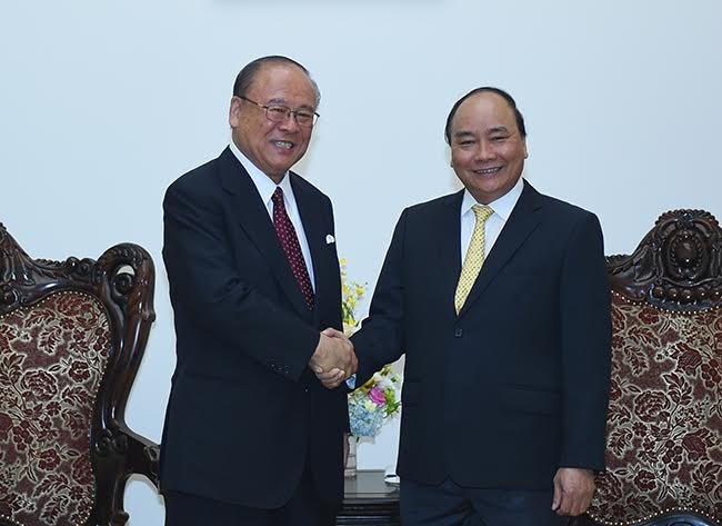 Thủ tướng tiếp cố vấn đặc biệt của Liên minh Nghị sĩ hữu nghị Nhật - Việt