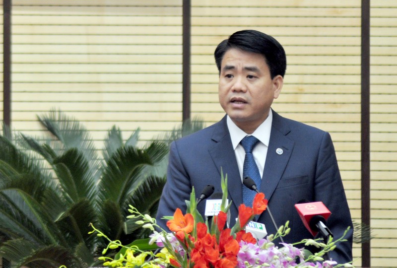 Chủ tịch UBND Tp. Hà Nội, Nguyễn Đức Chung.