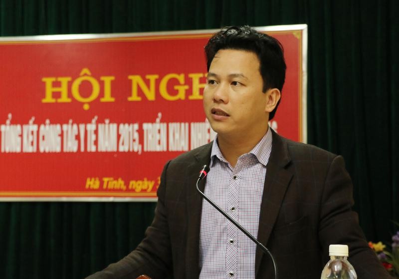 ông Đặng Quốc Khánh, Ủy viên dự khuyết Trung ương Đảng, Phó Bí thư Tỉnh ủy, Chủ tịch UBND tỉnh Hà Tĩnh nhiệm kỳ 2011 - 2016.