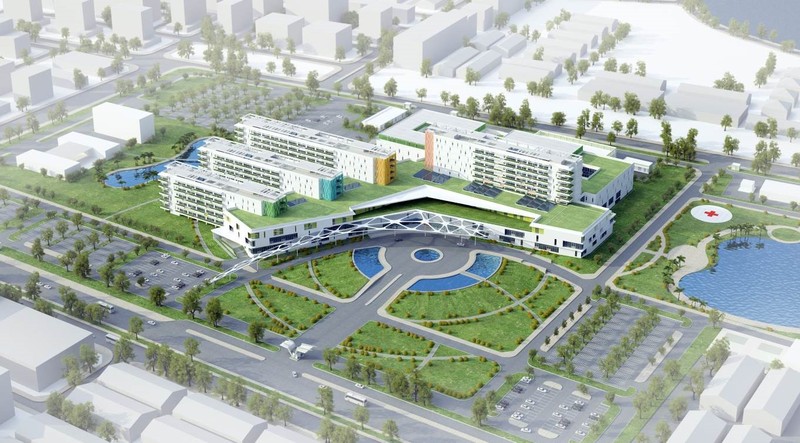 Cơ sở 2 của Bệnh viện Bạch Mai tại Hà Nam dự kiến hoàn thành vào cuối năm 2017.