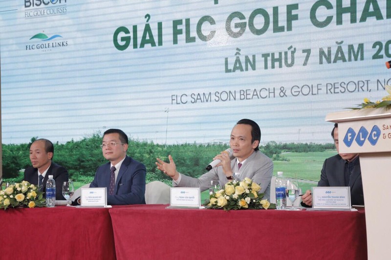 Chủ tịch FLC Trịnh Văn Quyết: “Golf không phải là môn gì xa xỉ”. (Ảnh: N.M)