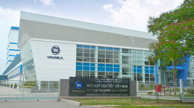 Nhà máy Sữa Bột Việt Nam (Dielac II) của Vinamilk tại khu công nghiệp Việt Nam – Singapore (VSIP), tỉnh Bình Dương. (Nguồn: VNM)