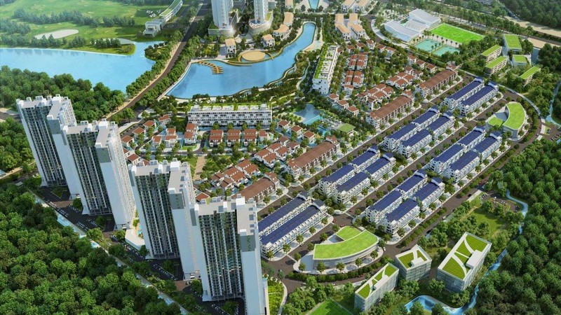 Bộ đôi dự án khu đô thị tại xã Hưng Hòa, Tp. Vinh, tỉnh Nghệ An có tổng diện tích 182,7ha (Ảnh minh họa - Nguồn: ecoparkvinh.com)