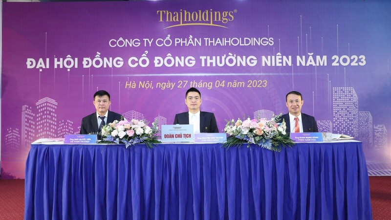 Đoàn Chủ tọa điều hành Đại hội đồng cổ đông thường niên 2023 của Thaiholdings