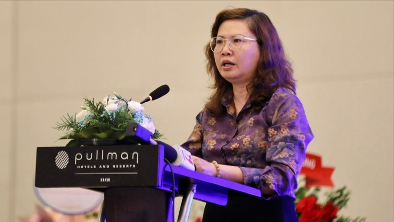 Bà Vũ Thị Chân Phương - Chủ tịch Ủy ban Chứng khoán Nhà nước